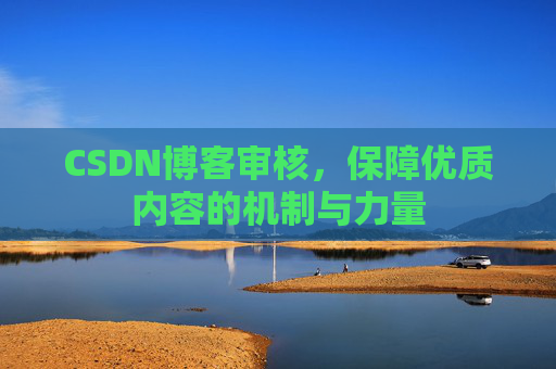 CSDN博客审核，保障优质内容的机制与力量